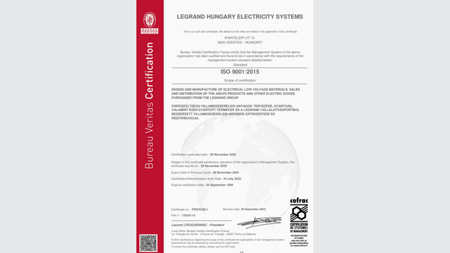 Certificate FR076706- ISO 9001-LEGRAND.pdf