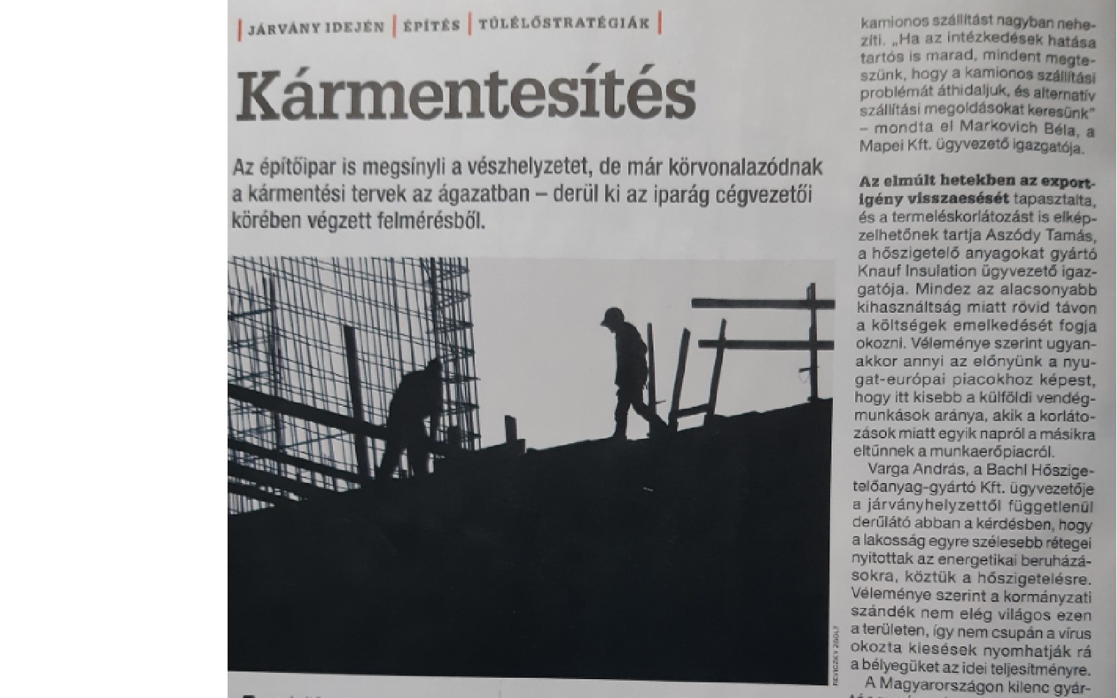 HVG különkiadás / Kármentesítés